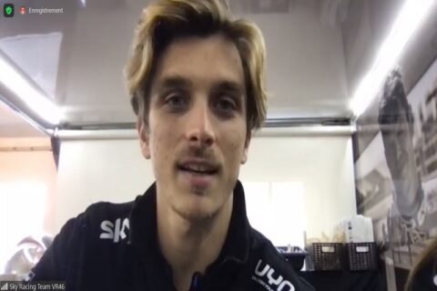 MotoGP Valence J0 Débriefing Luca Marini (Ducati Sky VR46) : « Je pense que les tribunes arboreront encore beaucoup de jaune dans les prochaines années », etc. (Intégralité)