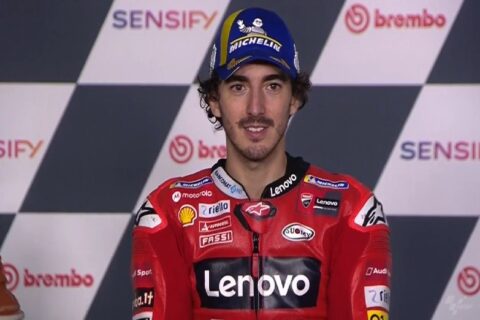 MotoGP Portimão-2 J3 Débriefing Francesco Bagnaia (Ducati/Vainqueur) : « Ce n'est pas à Misano que j'ai perdu le championnat », etc. (Intégralité)
