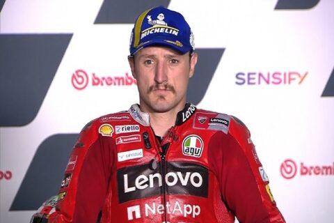 MotoGP Portimão-2 J3 Débriefing Jack Miller (Ducati/3) : « On a vu Valentino Rossi faire la même erreur que Darryn Binder même après tous ses titres », etc. (Intégralité)