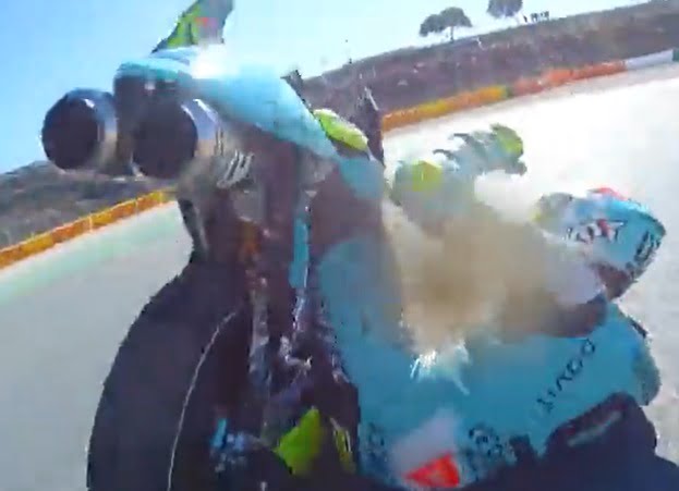 Moto3 we don't get angry at Leopard Honda VIDEO: "it's strange to see the way Darryn Binder behaves at that moment"