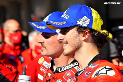 MotoGP Portimão-2 : Bagnaia et Michelin dévalent le « toboggan » [CP]
