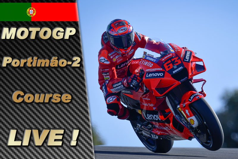 MotoGP Portimão-2 LIVE レース: バニャイアが勝利に戻り、クアルタラロがマットに！