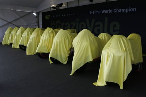 MotoGP Valence : Surprise pour Valentino Rossi !
