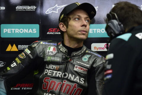 MotoGP Valencia J1 Debriefing Valentino Rossi (Yamaha/21): “Next year I will come to a few races”, etc. (Entirety)