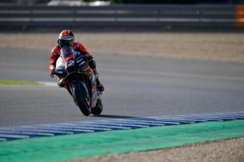 Technique MotoGP : L’Aprilia RS-GP continue son développement à Jerez en attendant 2022