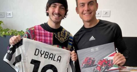People MotoGP : quand la Juventus taquine Quartararo lors de la visite de Bagnaia