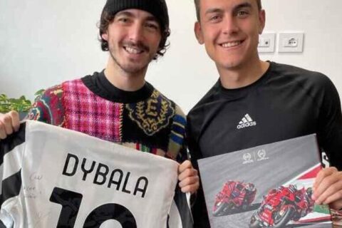 People MotoGP : quand la Juventus taquine Quartararo lors de la visite de Bagnaia