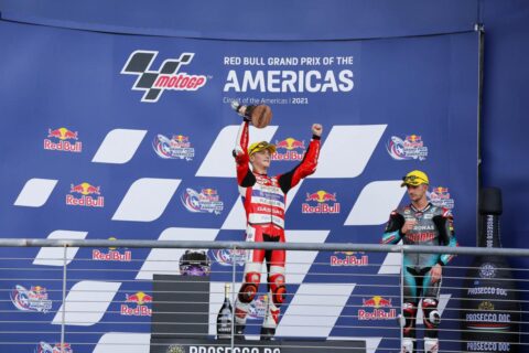 Moto3 Interview Izan Guevara : « Il faudrait toucher à d'autres choses dans le règlement pour que certains accidents n'arrivent pas »