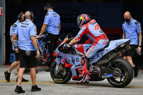 Teste Shakedown de MotoGP Sepang J3: Falsa largada para Fabio Di Giannantonio!