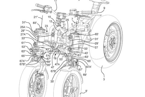 [Street] Aprilia avance dans le développement d’un modèle à trois roues pour concurrencer la Niken