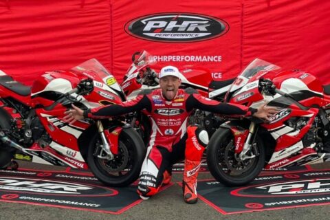 MotoGP : Peter Hickman devant les pilotes MotoGP au cours du Winter Test de Carthagène