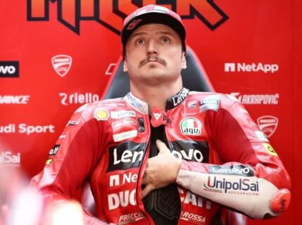 MotoGP Jack Miller: “Não quero que o meu nome seja mencionado com Casey Stoner”