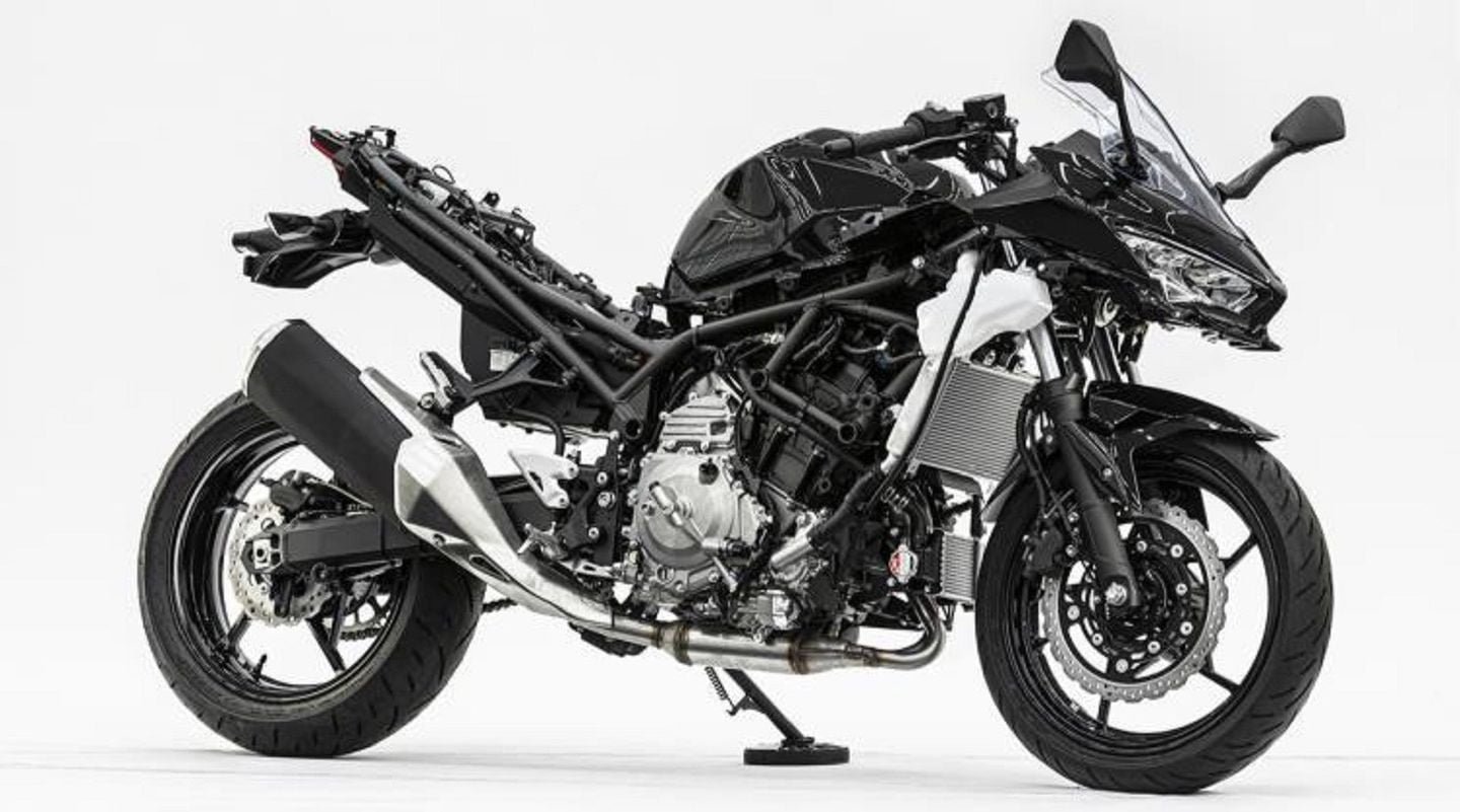 Street] Kawasaki brevète une moto hybride dotée d'un compresseur électrique  - Paddock GP