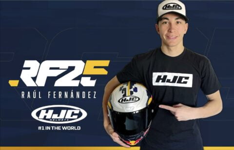 HJC が注目の MotoGP スター、ラウル・フェルナンデスと契約 [CP]