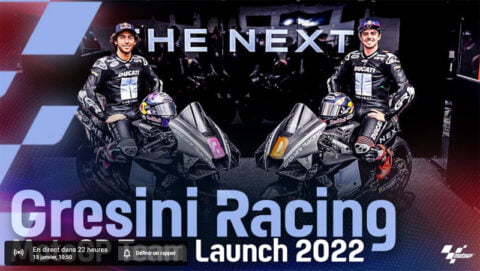 MotoGP 2022: apresentação da Gresini Racing ao vivo!