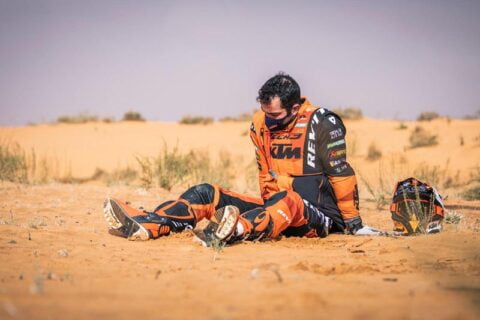 Dakar D3: It's over for Danilo Petrucci!