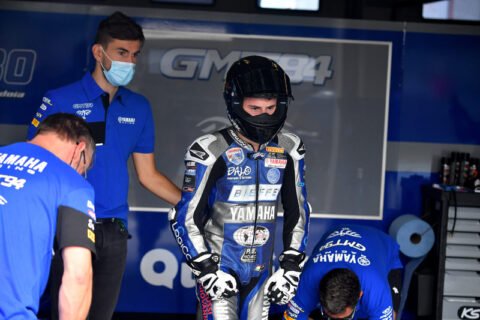 WSBK Supersport: Andy Verdoïa and Jules Cluzel will defend the colors of GMT94. Valentin Debise in reserve.