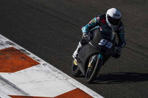 Moto2 & Moto3: The Marcs VDS team dominates the second day of the private test in Valencia. Carlos Tatay both!