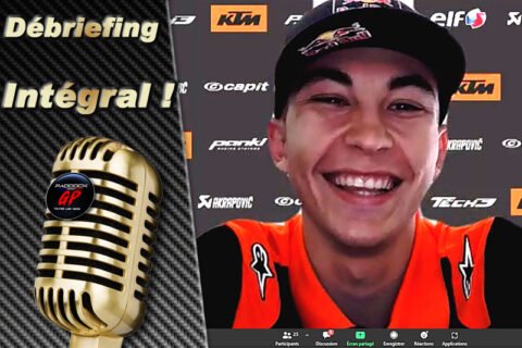 MotoGP Test Sepang J2 Débriefing Raúl Fernández (Tech3/19) : « Je me suis dit que je devais arrêter de rouler car j'allais chuter ! », etc. (Intégralité)