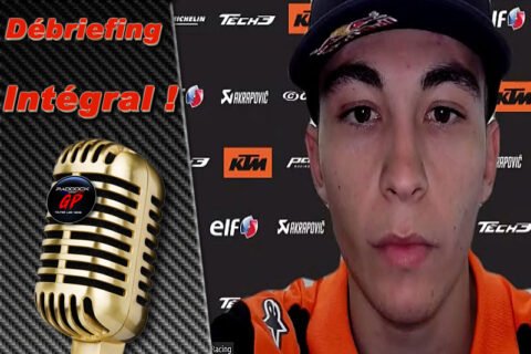 MotoGP Test Sepang J1 Débriefing Raúl Fernández (KTM Tech3/13) : « Bien plus à l'aise que lors du shakedown », etc. (Intégralité)