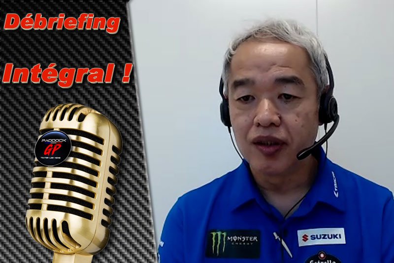 Debriefing de MotoGP Suzuki Shinichi Sahara: “Muitas vantagens em ter uma equipa satélite” etc. (Total)