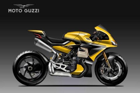 [Street] Moto Guzzi V100 Le Mans Concept par Oberdan Bezzi