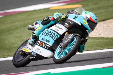 Moto3 Qatar Warm-Up : Dennis Foggia confirme mais sera lourdement pénalisé pour la course