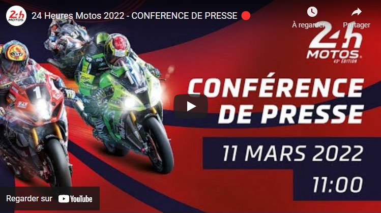 EWC 24 Heures Motos : Conférence de presse en vidéo et liste des engagés