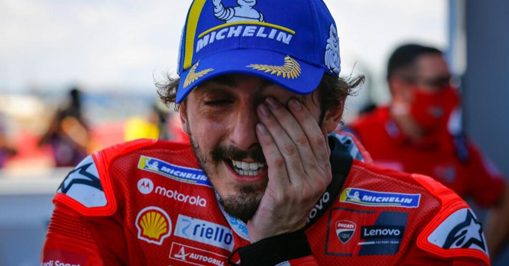 MotoGP Pecco Bagnaia étonne : “j’aimerais rester chez Ducati pour la vie”