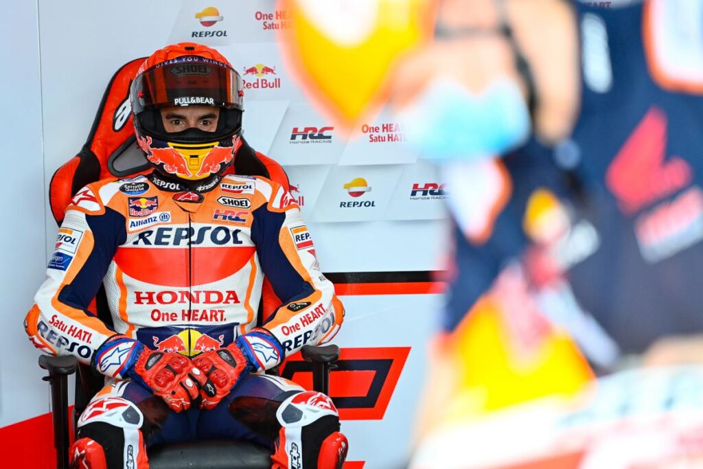MotoGP BREAKING NEWS : la diplopie est de retour pour Marc Marquez