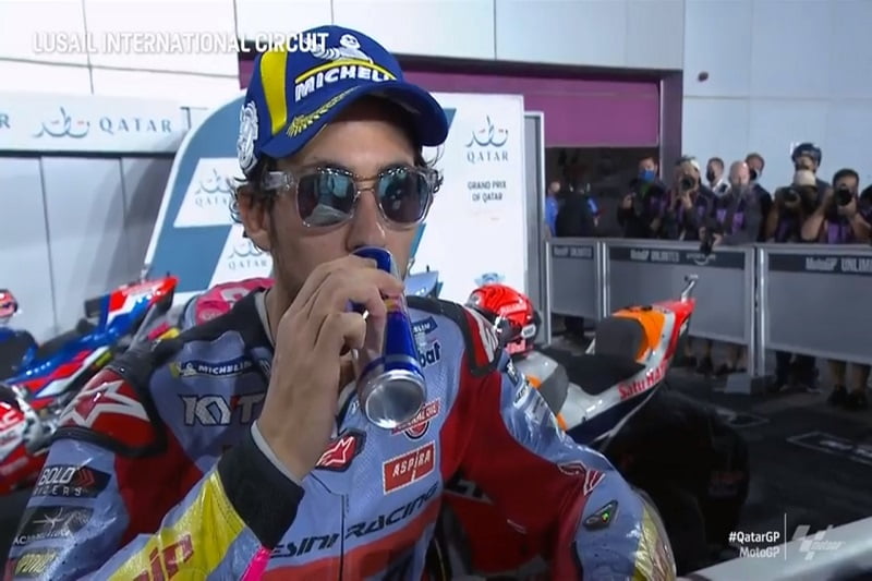 MotoGPカタールJ2予選 エネア・バスティアニーニ（ドゥカティ/2）：「熱い！」