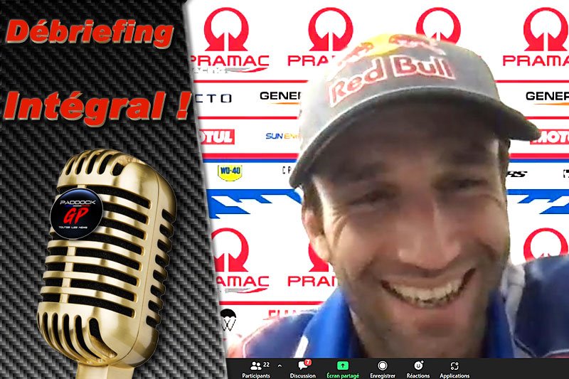 MotoGP Qatar J0 Débriefing Johann Zarco : « Clairement, Martín a plus d’avenir que moi », etc. (Intégralité)