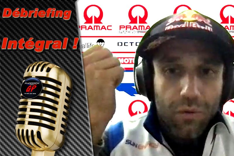 MotoGP Qatar J2 Débriefing Johann Zarco (Ducati/13) : « Avec des petits réglages, je ne suis plus le même homme ! », etc. (Intégralité)