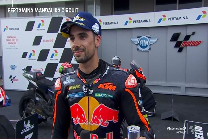 Corrida J3 de MotoGP Indonésia: Miguel Oliveira (KTM/Vencedor) “Quente”!