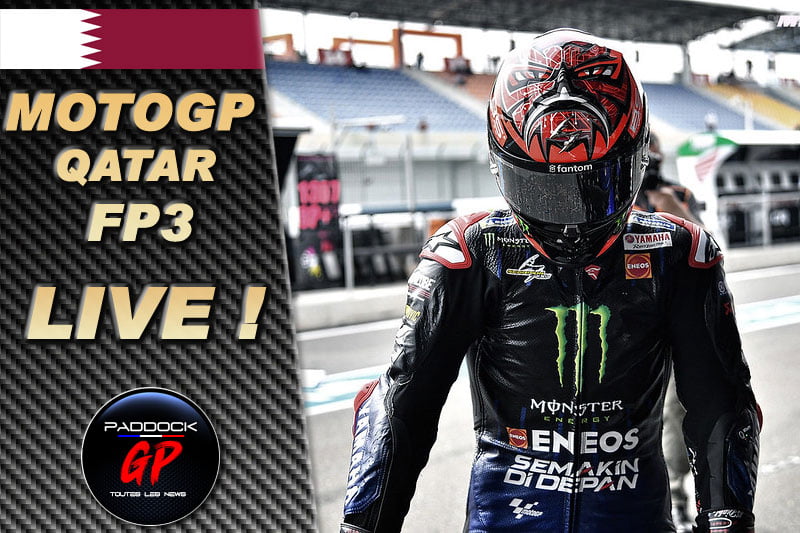 MotoGP LIVE Qatar FP3 : Pas de Français en Q2 pour le moment !