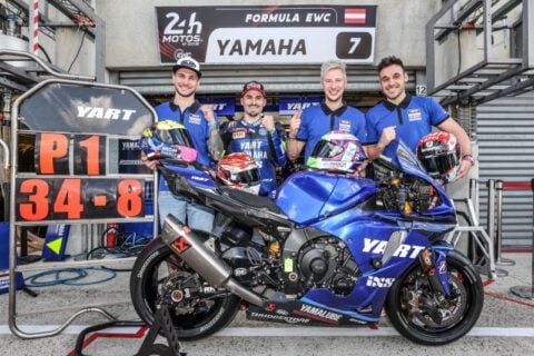 EWC24時間バイク：ヤマハがポールを奪う！