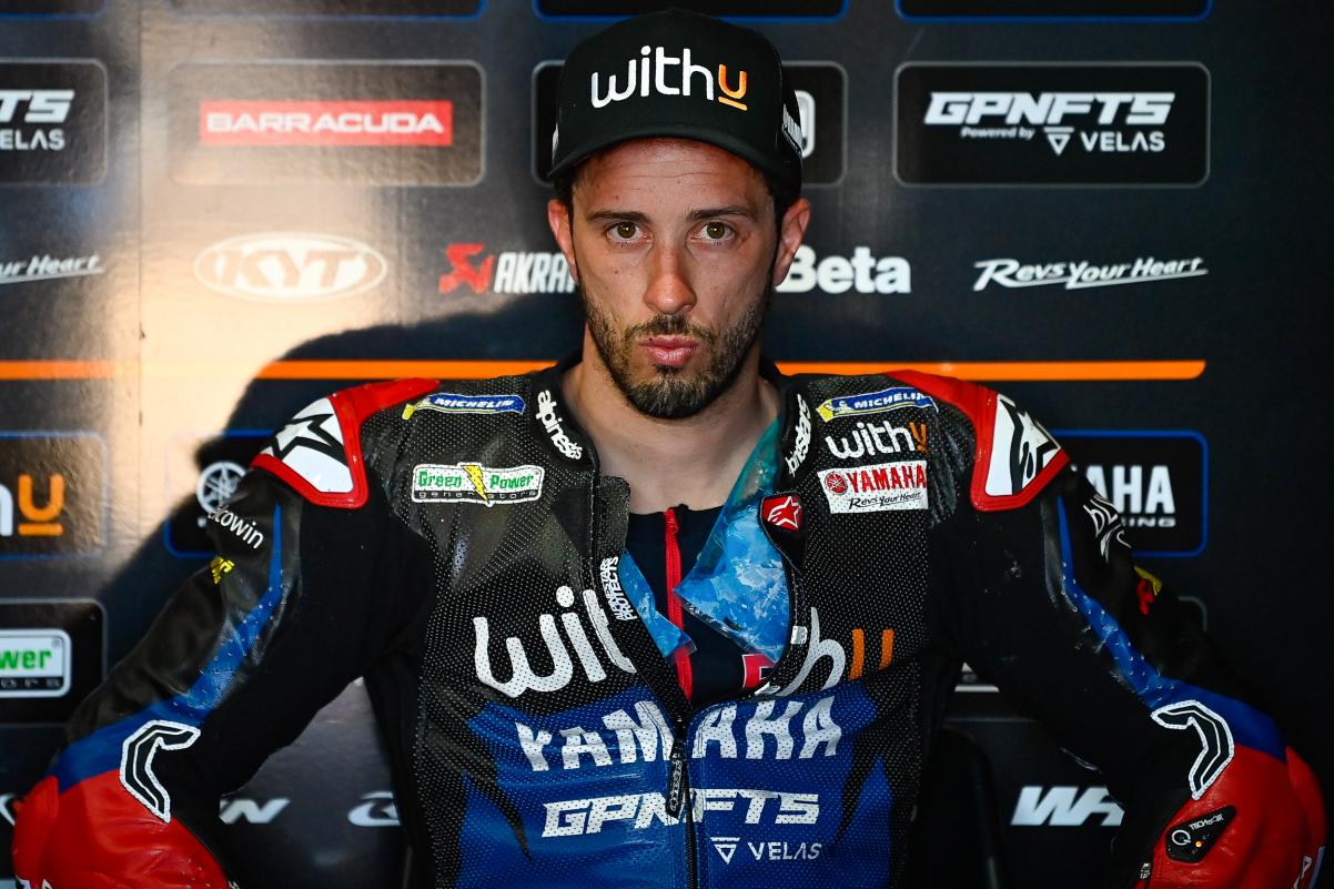 MotoGP Argentina J3: Andrea Dovizioso (Yamaha/20) got himself in trouble at Termas de Rio Hondo