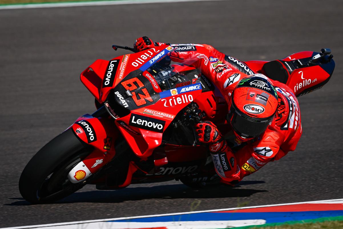 MotoGP Argentina J3 Pecco Bagnaia (Ducati/5): “I needed a race like this”