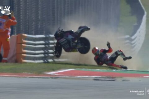 Moto3 Austin FP3 : Dennis Foggia reste le plus rapide d'une séance interrompue par un drapeau rouge