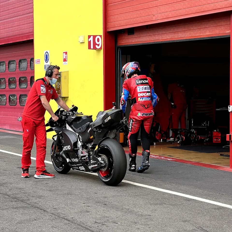 MotoGP: Sessão privada de testes da Ducati em Mugello