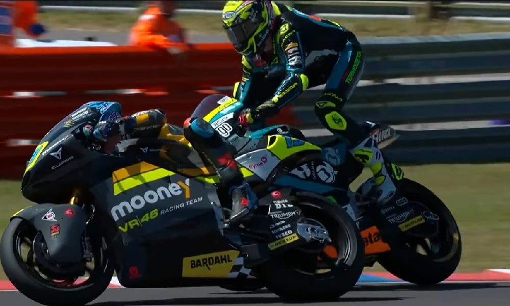 MotoGP Valentino Rossi VIDEO: Celestino Vietti is a beast, a racing animal