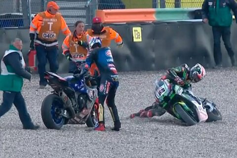 WSBK Superbike Assen Course 2 : Toprak & Rea par terre et Bautista profite de la catastrophe.