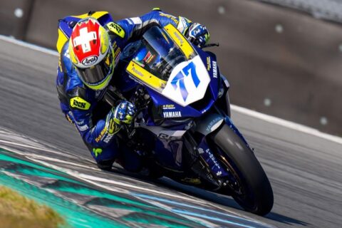 WSBK Supersport Aragón FP1 : Aegerter tient son rang, Cluzel 3e
