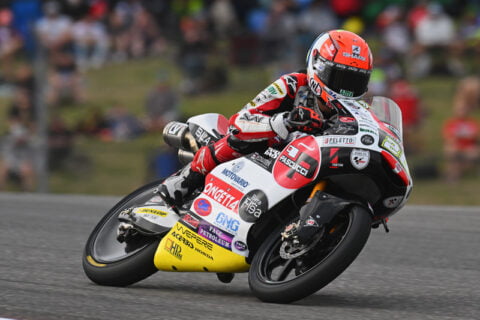 Moto3 Austin Paolo Simoncelli: Satisfied, but he still warns...