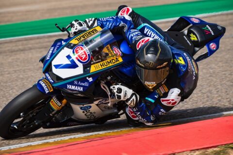 WSBK Supersport Aragón Superpole : Baldassarri créé la surprise malgré une chute !