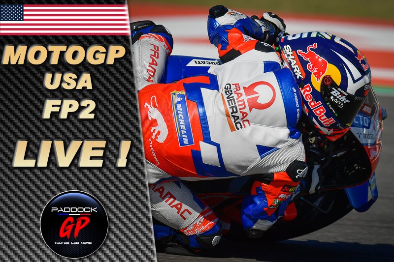 MotoGP オースティン FP2 LIVE: ヨハン・ザルコのベストタイム!