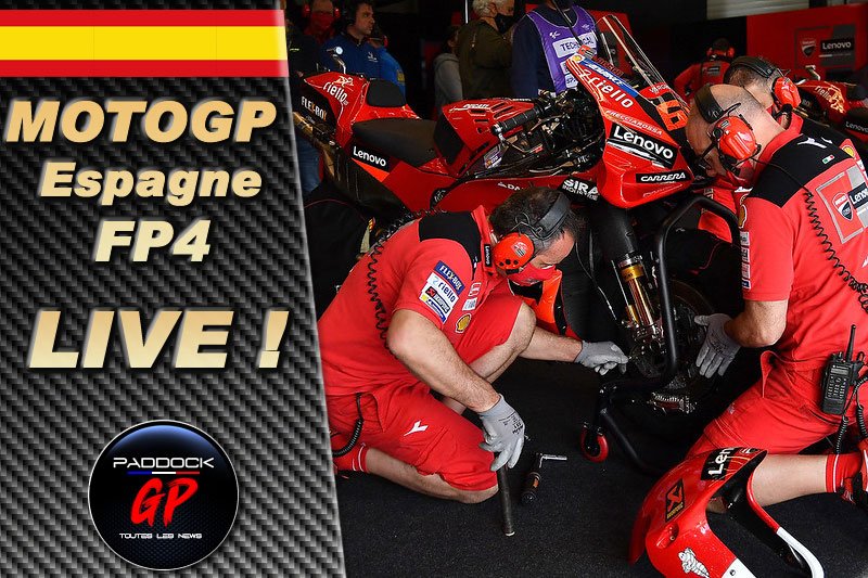 MotoGP Espagne FP4 LIVE : Pecco ne lâche pas le morceau !