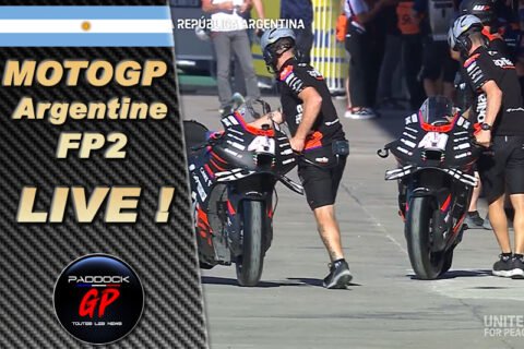 MotoGP Argentine FP2 LIVE : Aprilia mène le combat !