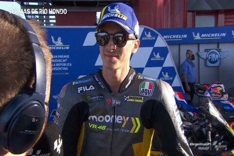 MotoGPインドネシアJ2予選 ルカ・マリーニ（ドゥカティ/3）：「熱い！」