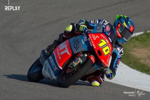 Moto3 Espagne FP3 : Moreira s'invite en tête